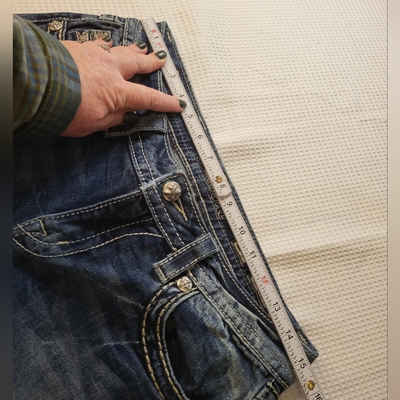 Miss Me Women's Adorned Signature Boot Jeans - Picture 12 of 14